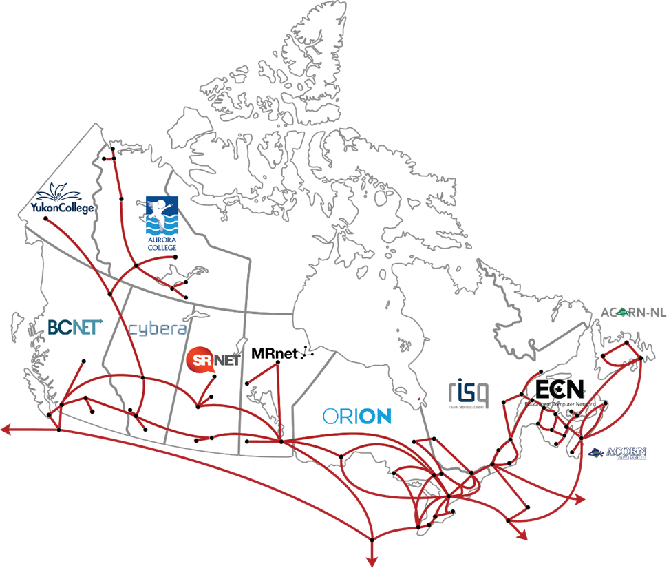 NREN Map